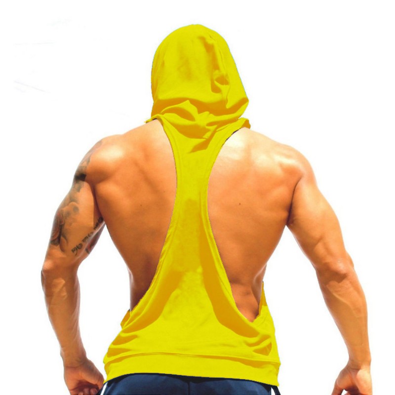 Gym Fitness Stringer Hoodies #032